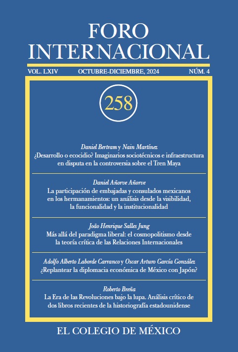 					Ver Vol. LXIV, 4 (258) octubre - diciembre, 2024
				